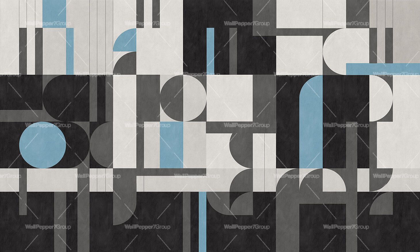 Геометрические обои ПВХ бесплатно, экологически чистые, моющиеся WallPepper BAUHAUS ARCH-00135225 - Вид №2