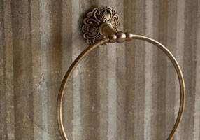 Gentry Home Настенный керамический подстаканник Ivy Chrome GH100968  - Вид №1