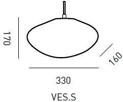 ELOA Настольная лампа с прямым светом ручной работы из дутого стекла Planetoide Ves.s - Вид №2