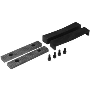 Губки сменные стальные для тисков слесарных 125 мм BERGER BG1343 9129502