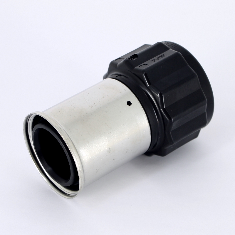 Муфта пресс-В PVDF HENCO 50х1"1/2 18PK5008 - Вид №1