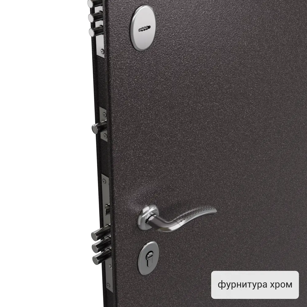 Дверь входная металлическая Страйд Летиция 860 мм левая цвет айс TOREX STLM-2131131 - Вид №2