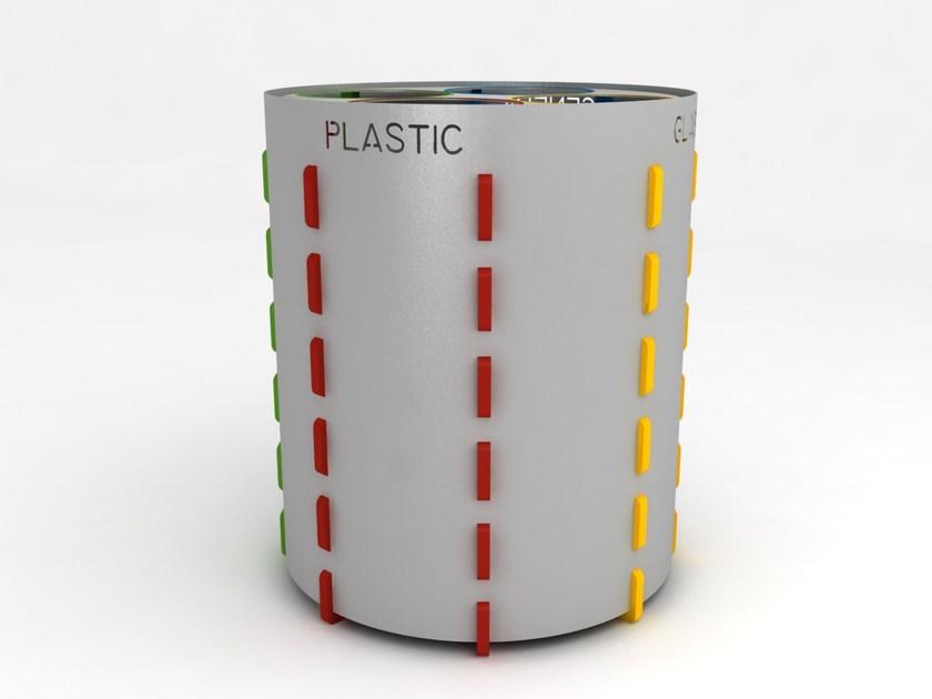 Контейнер для мусора из стали для раздельного сбора мусора Santreyd sun-id-1411254 - Вид №9