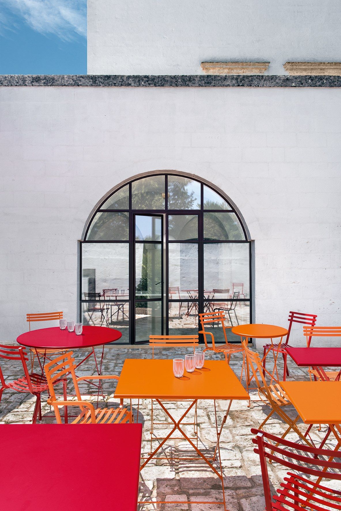 Металлический складной садовый стол Ethimo ARCH-00097945 - Вид №7