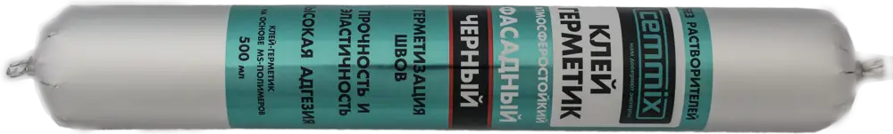 Фасадный клей-герметик CEMMIX для профессиональных швов 500 мл 82577357