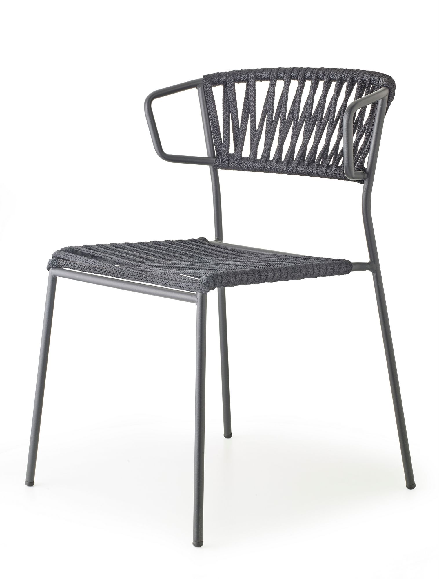 Открытый стальной стул и плетеный морской канат S-CAB Лиза ARCH-00078024 - Вид №25
