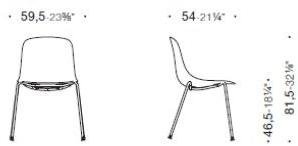 ESTEL GROUP Стул полипропиленовый Shell sun-id-1344445 - Вид №2