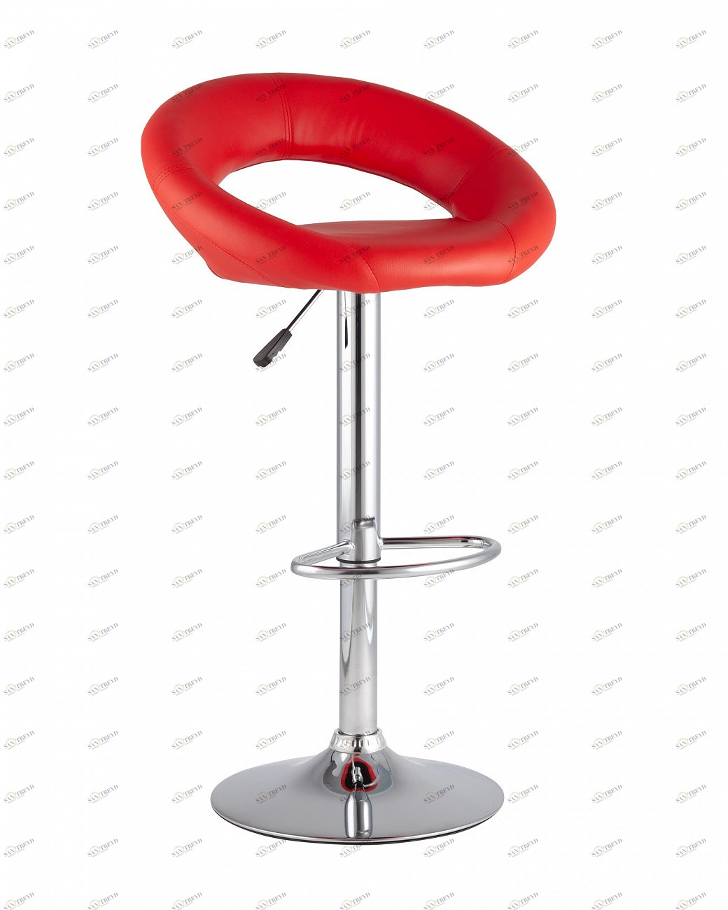 Стул барный со спинкой красный из экокожи "Купер" STOOL GROUP  00-3946011 Красный 