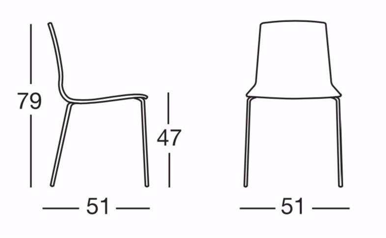SCAB DESIGN Стул из бука Alice sun-id-1398889 - Вид №2