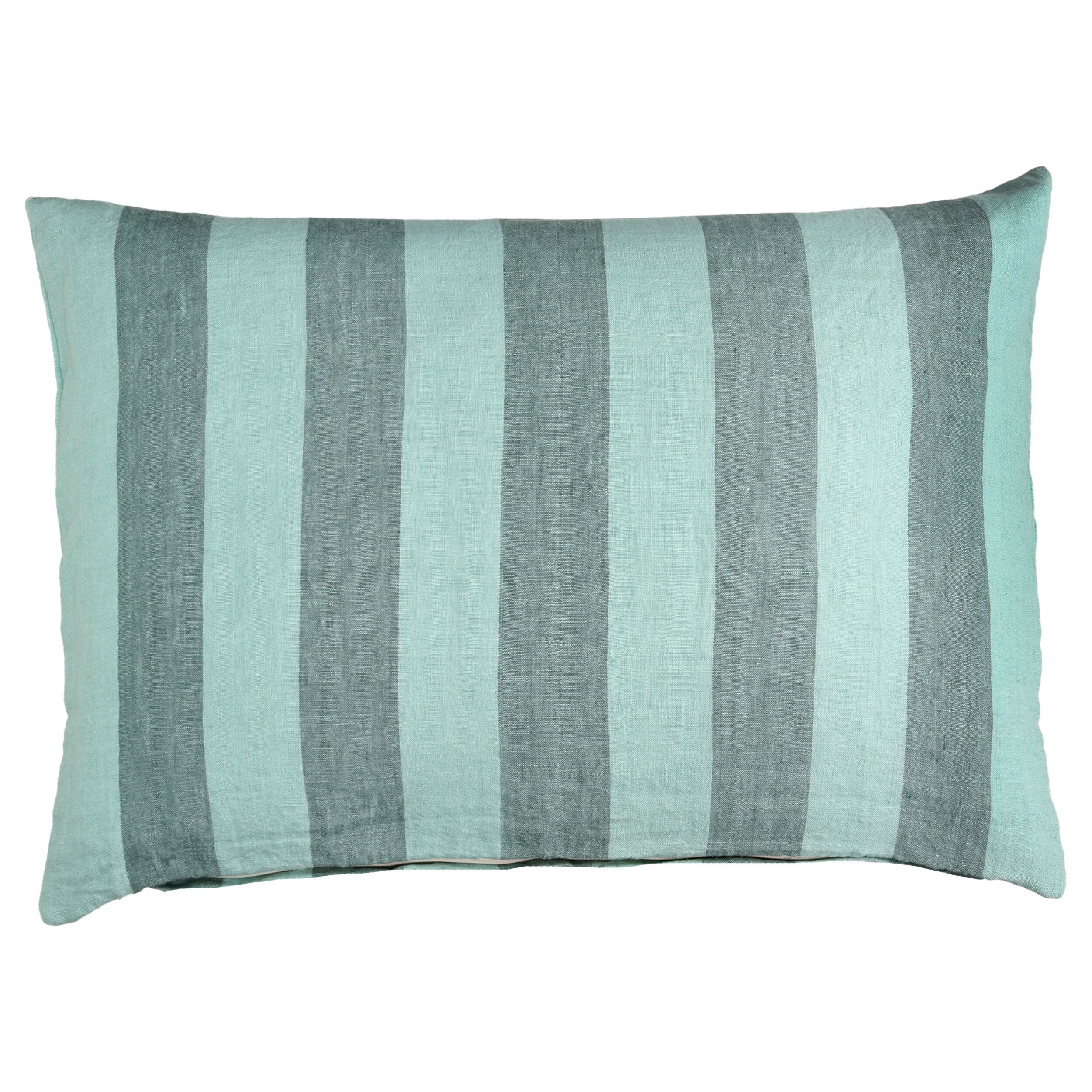 Льняная прямоугольная полосатая подушка POMAX Cirque Magique ARCH-00026190 - Вид №5