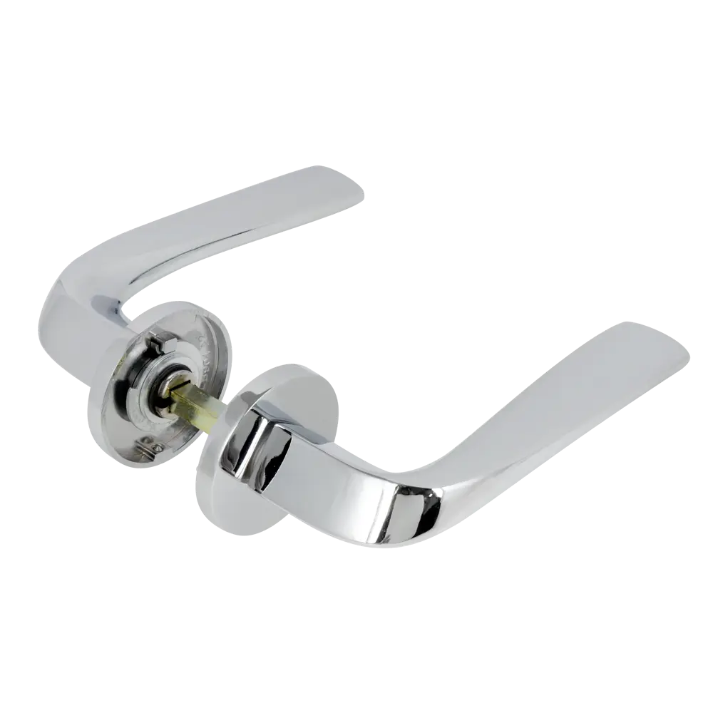 Дверные ручки EDSON EDS-97B-R2 в стильном хроме 85168432 STLM-0059318