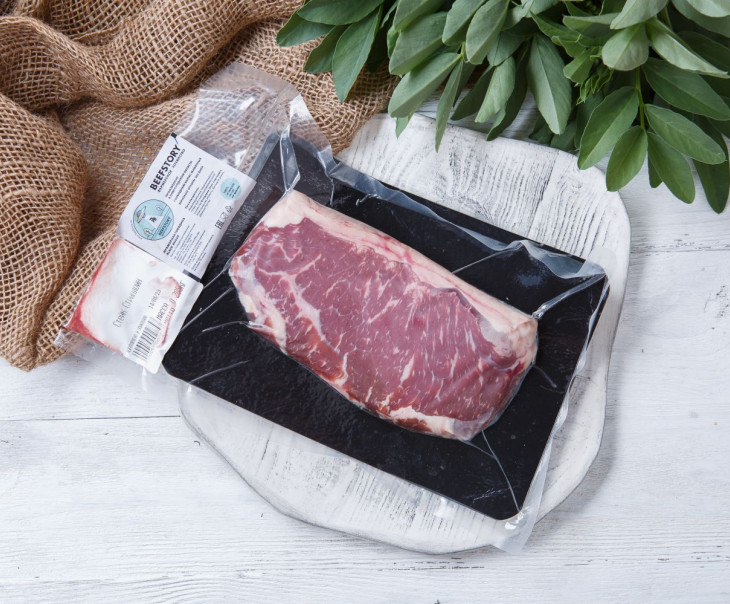 3426 Стейк Стриплойн из мраморной говядины (CHOICE) Вкусляндия  - Вид №2