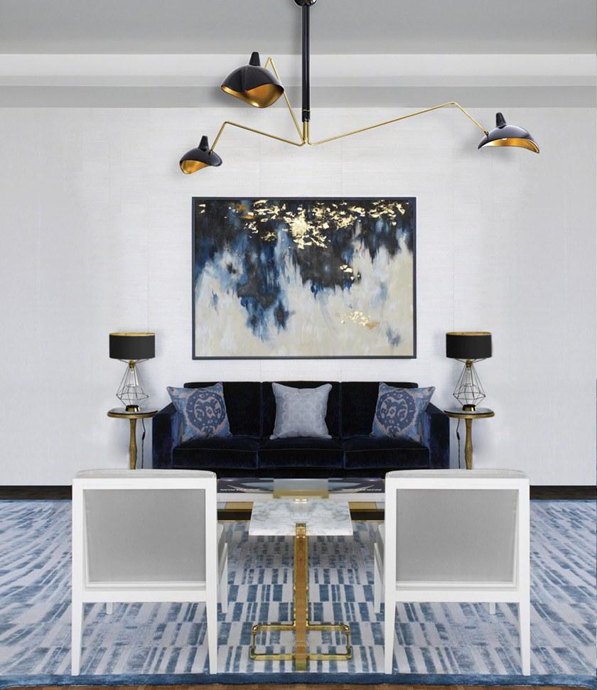 Подвесной светильник из латуни Cosmo Santreyd sun-id-1440093 - Вид №3