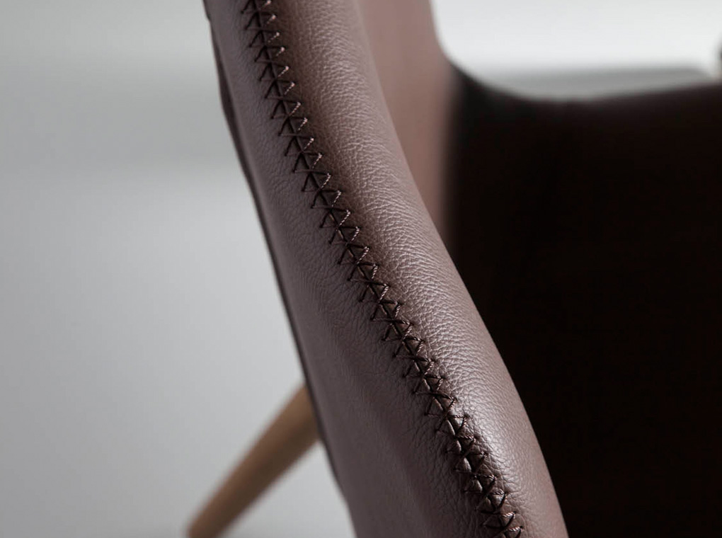 071166 Стул DC788E ножки цвета грецкий орех Angel Cerda  - Вид №3