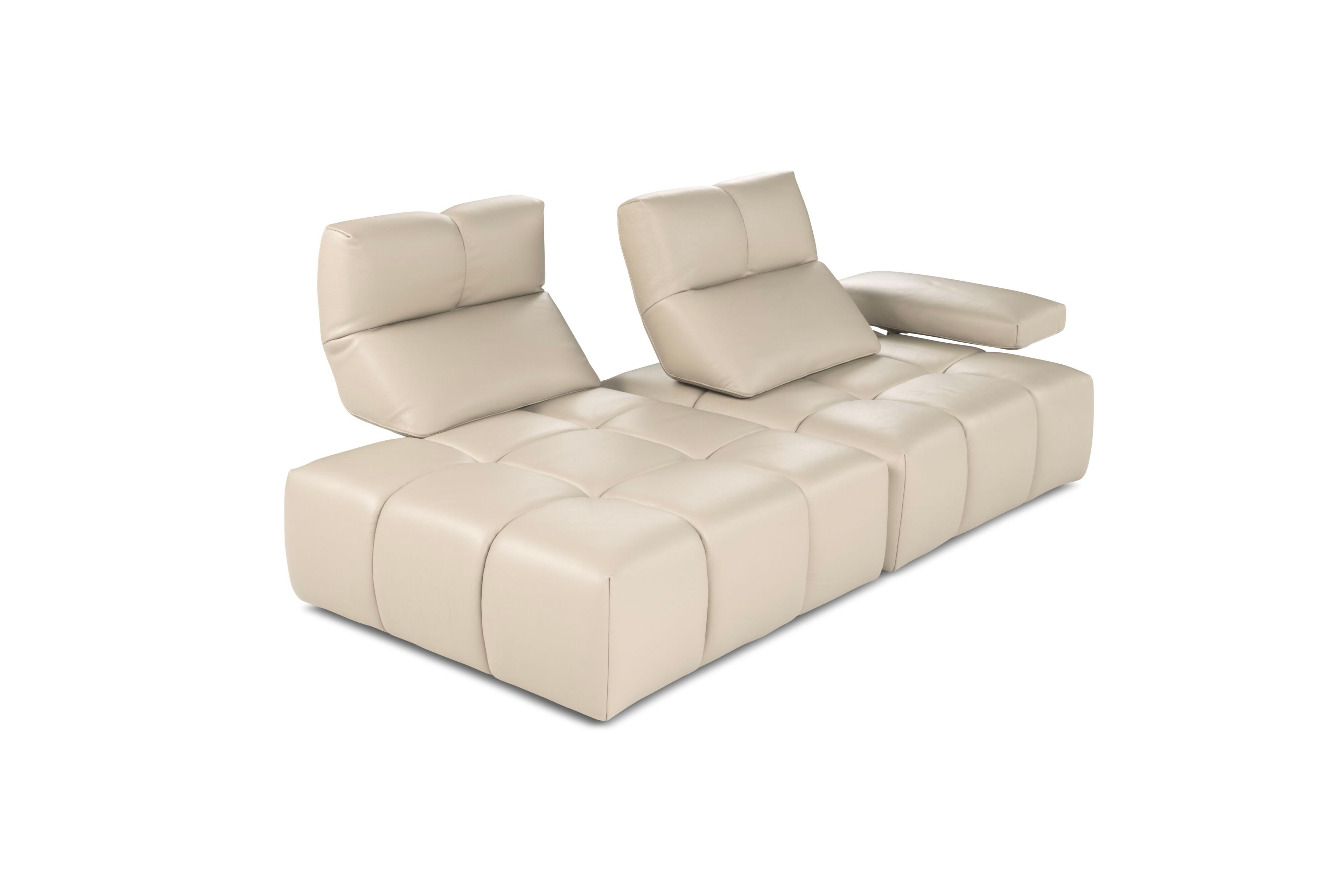 3-местный кожаный модульный диван Calia Italia Modular ARCH-00147793 - Вид №3