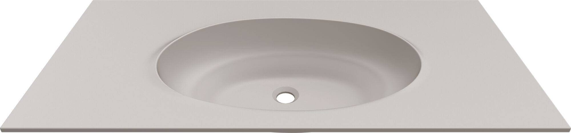 Овальный умывальник Duratek с столешницей Elleci Bath ARCH-00006826 - Вид №2