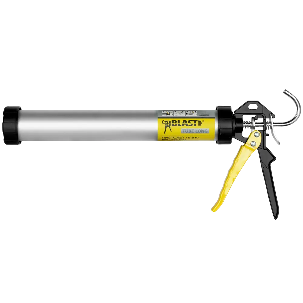 Пистолет для герметика BLAST Long с алюминиевой тубой 600 мл 14389150 STLM-0004875 - Вид №2