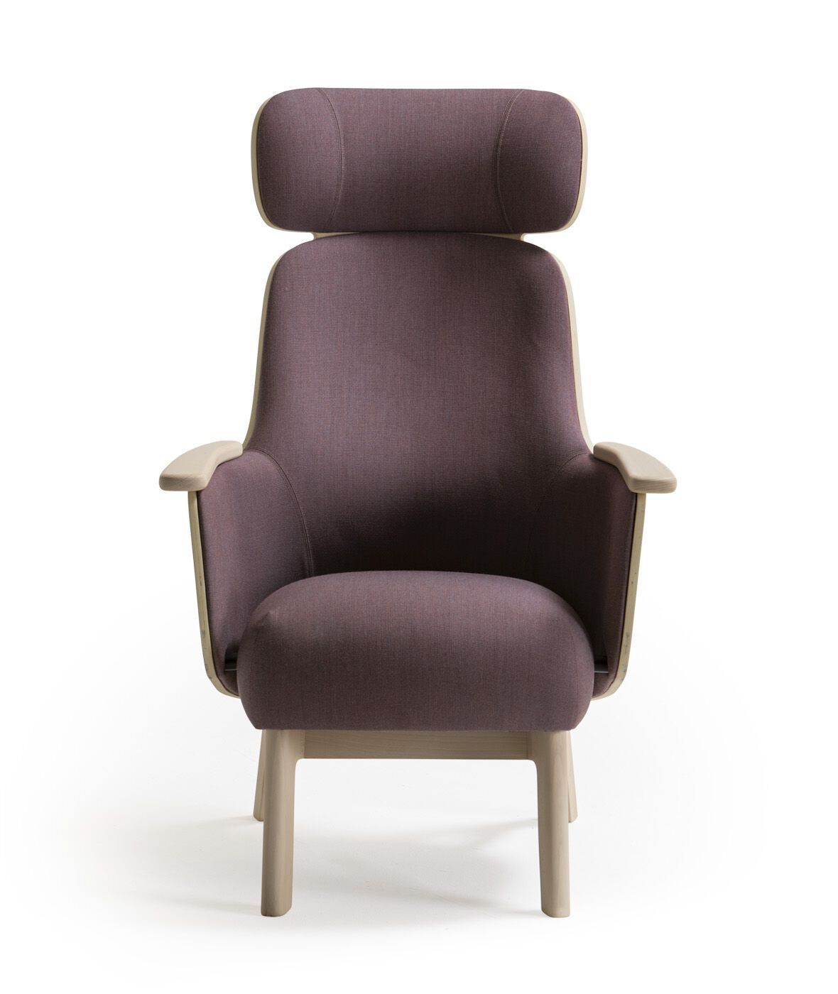 Кресло из бука с подголовником Vergés Баия ARCH-00099725 - Вид №1