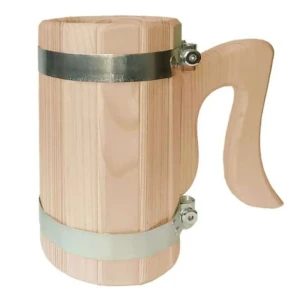 Кружка для бани 0.5 л кедр