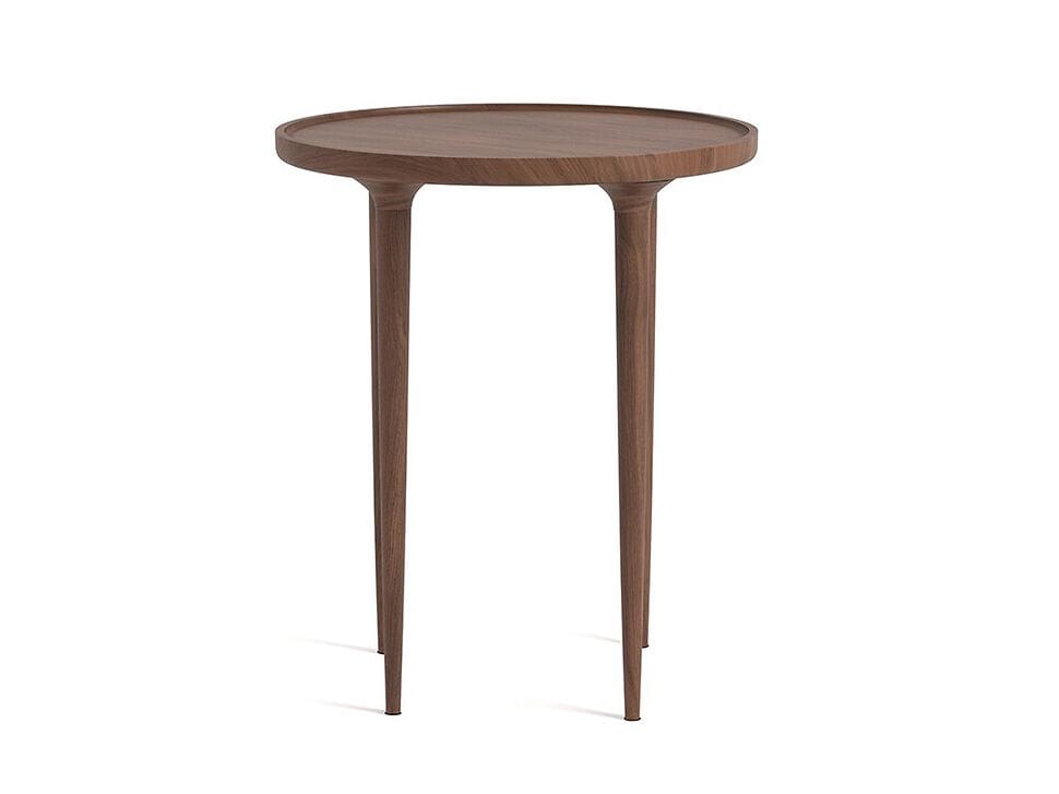 Круглый журнальный столик из грецкого ореха AMPM MAGOSIA ARCH-00051358 - Вид №3