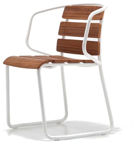 Very Wood Штабелируемый садовый стул из тикового дерева Lido out sun-id-1347594 - Вид №1