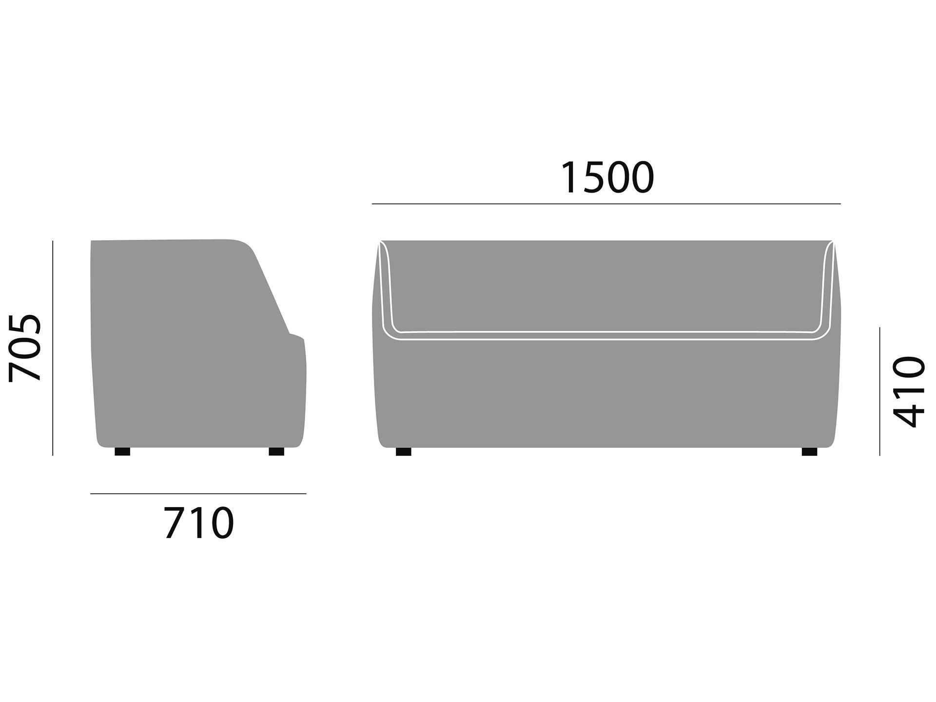 Ткань диван Brunner колодки ARCH-00129949 - Вид №3