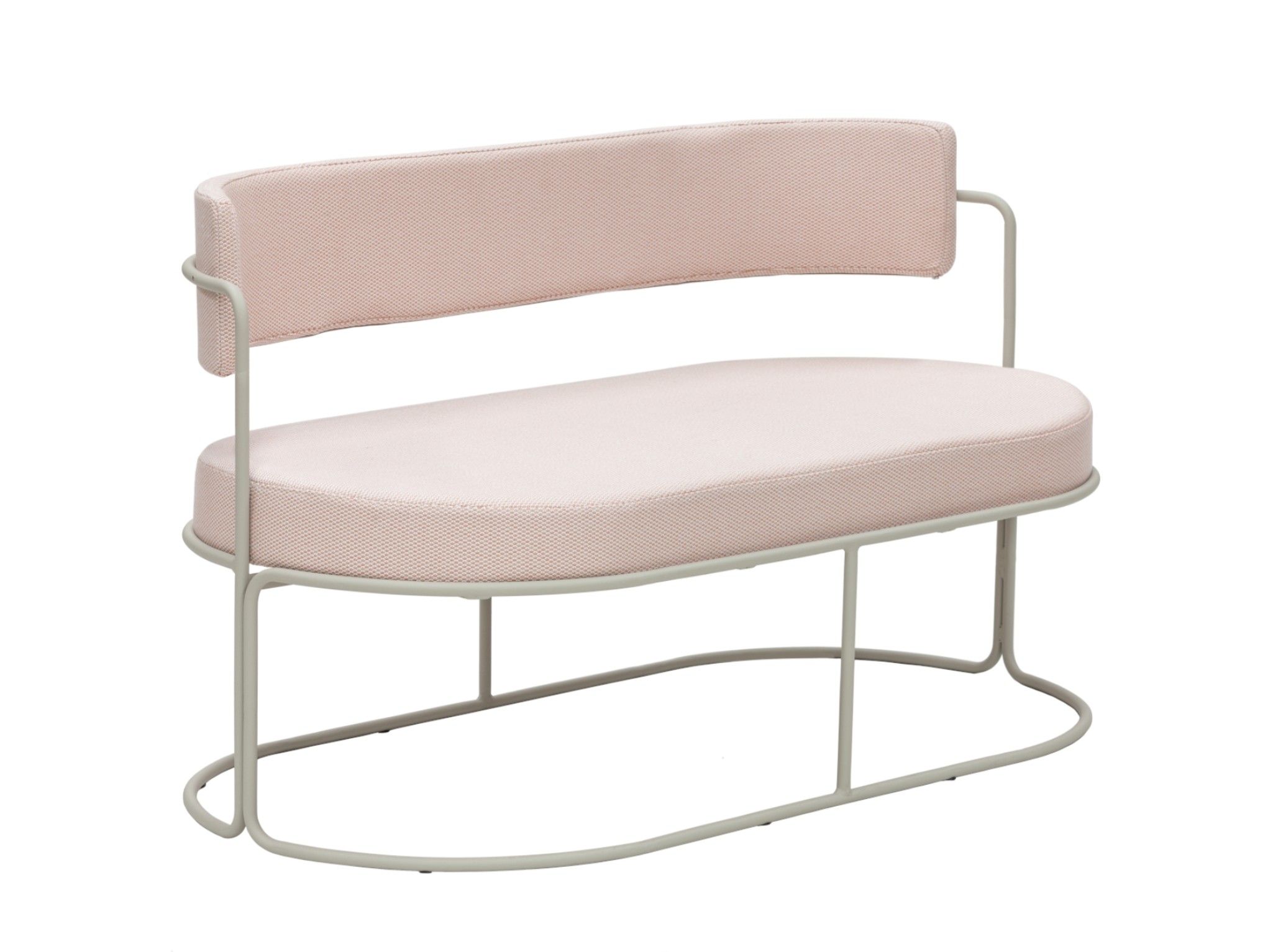 2-местный садовый диван из ткани со спинкой iSimar Paradiso ARCH-00048314