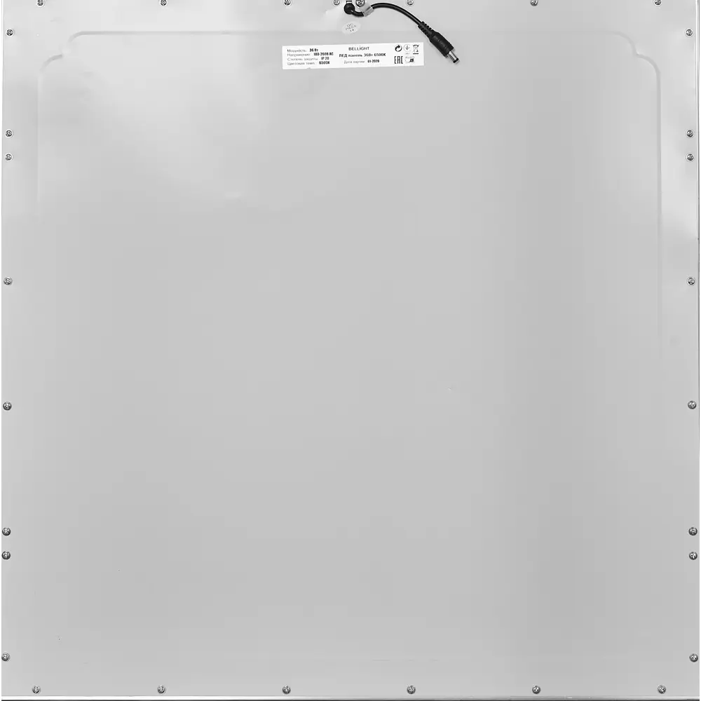 Панель светодиодная Bellight 36 Вт 600x600 мм 6500 К IP20 STLM-2173621 - Вид №3