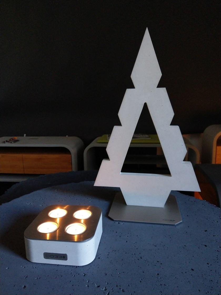 CO33 Подсвечник из бетона Opus Z8.4 - Вид №2