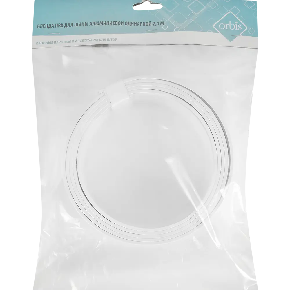 82138079 Бленда для карниза Orbis 5х240 см ПВХ цвет белый STLM-0812240  - Вид №2