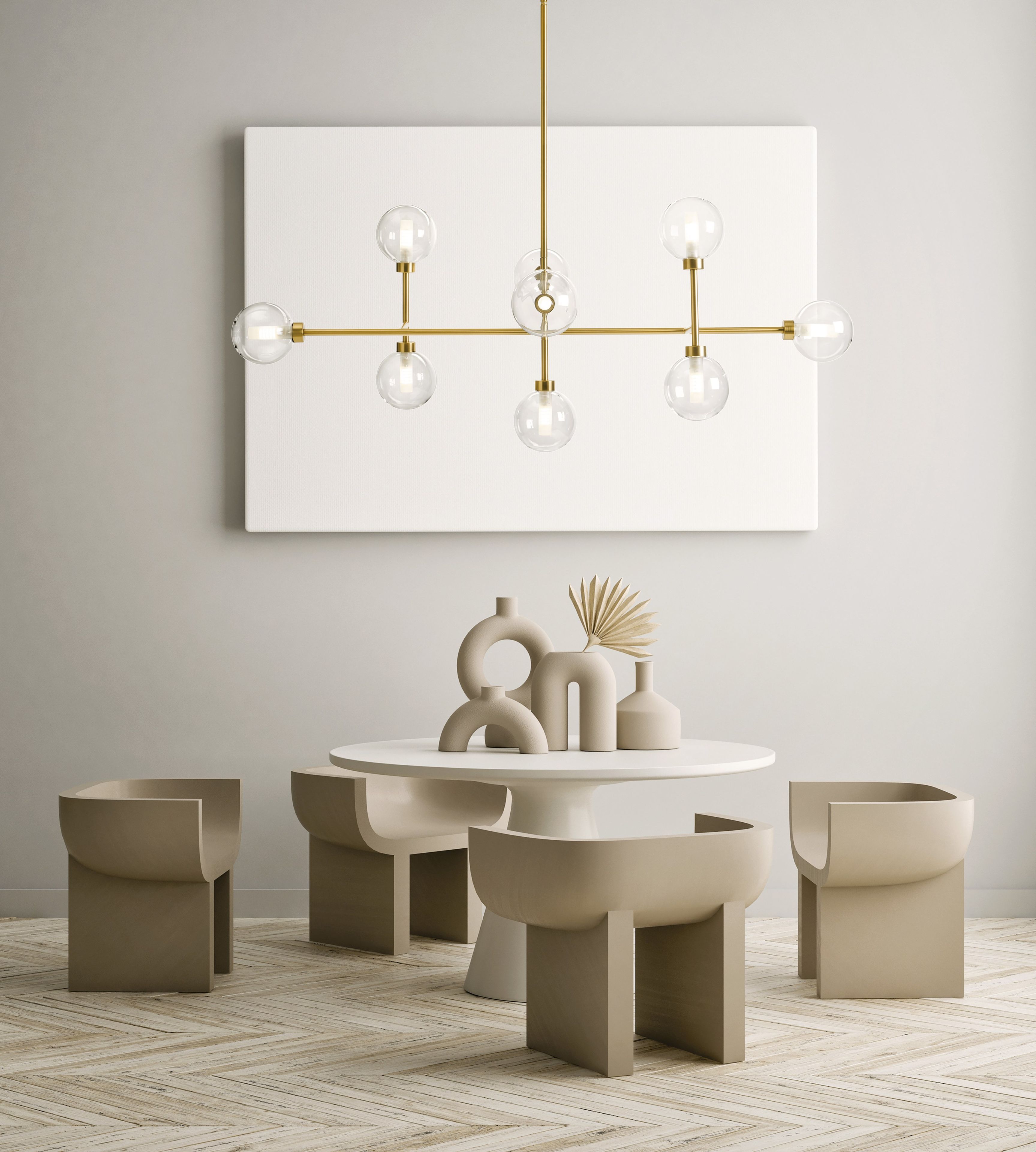 Подвесной светильник из боросиликатного стекла Miloox Dom ARCH-00084471 - Вид №1