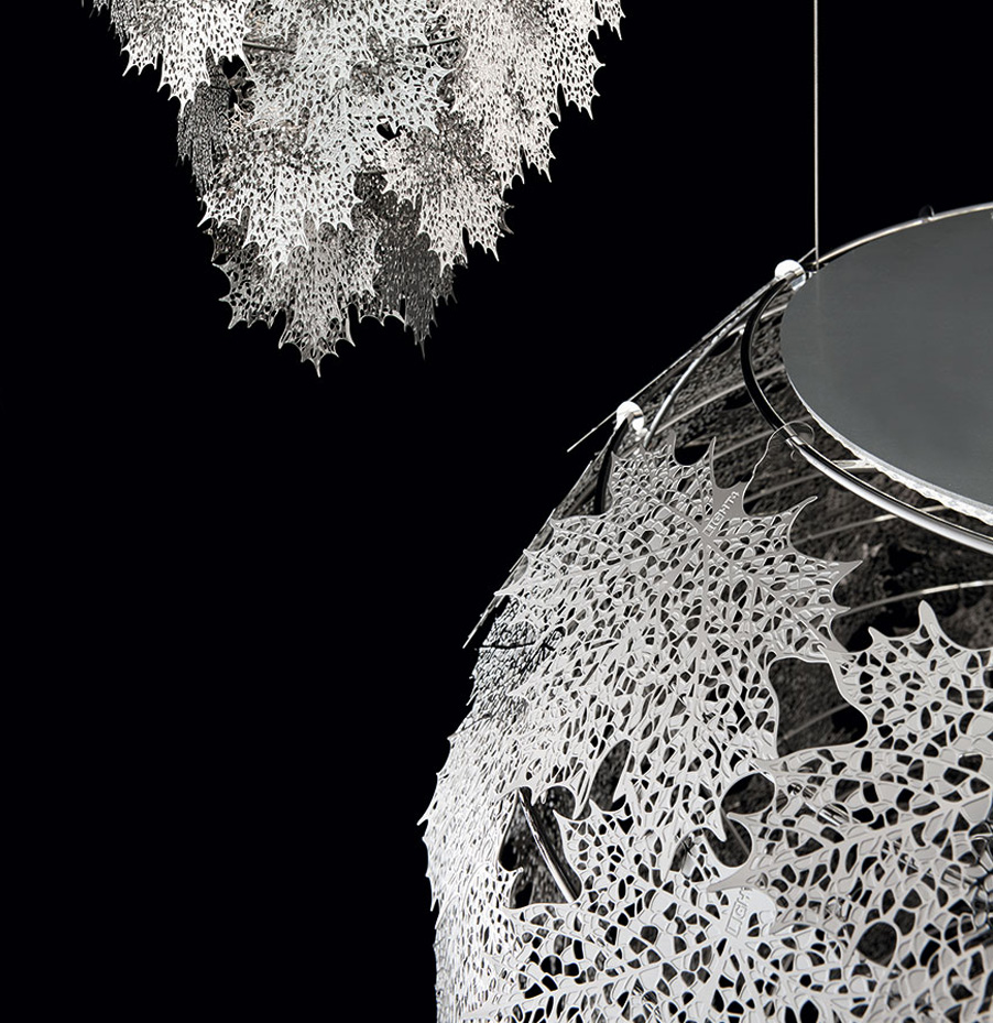 Подвесной светильник Maple silver от Delight Collection KM0131P-1A DELIGHT COLLECTION ДИЗАЙНЕРСКИЕ 243657 Серебряный  - Вид №2