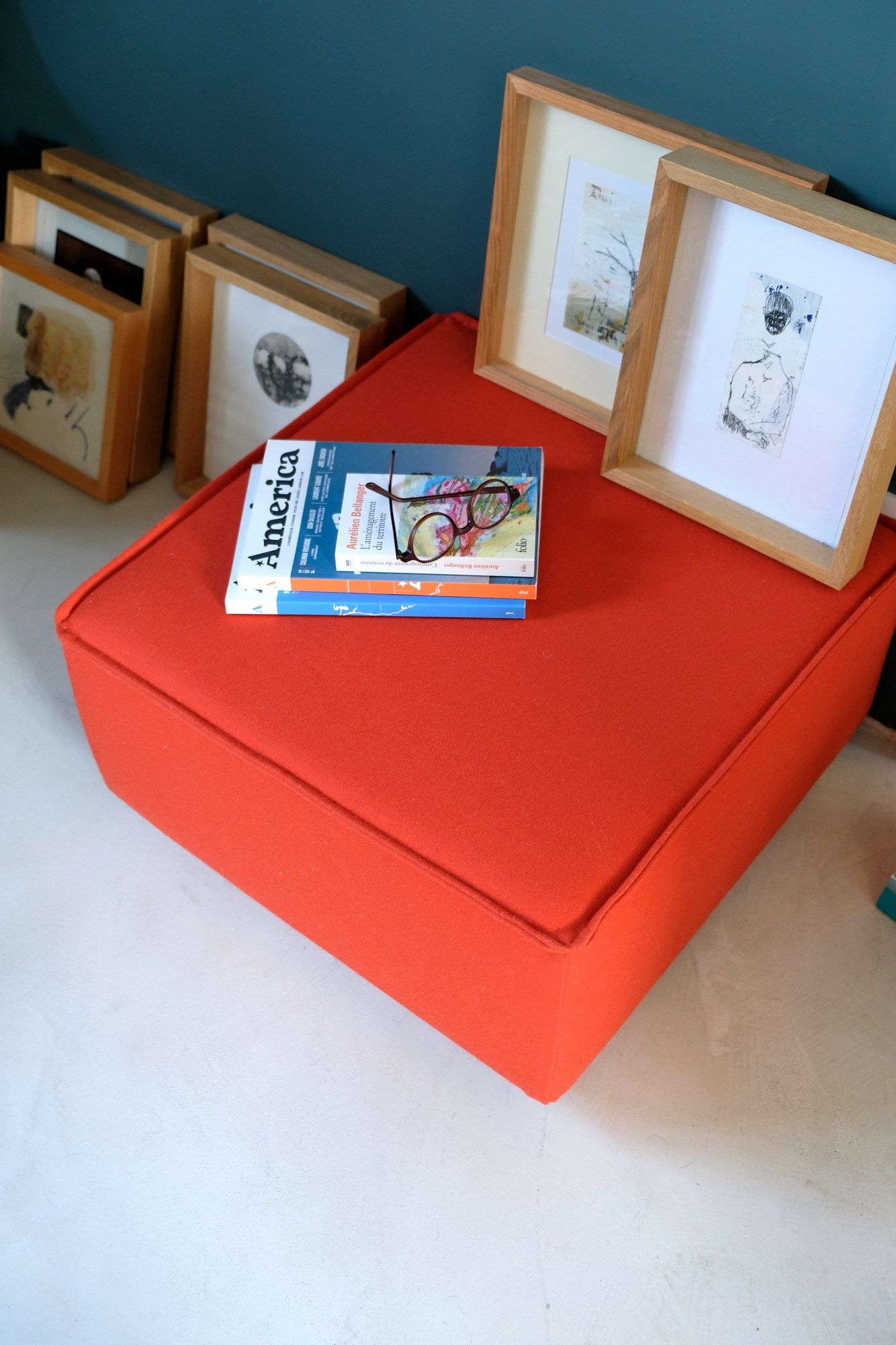 Модульный квадратный пуф из ткани Cubit by Mymito ARCH-00073733 - Вид №44