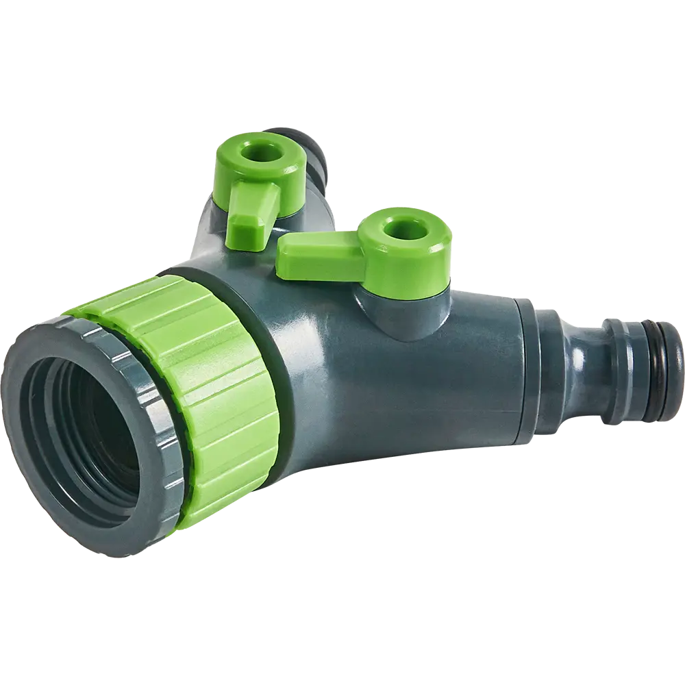 Разветвитель двухканальный для шланга Amigo 79002 1/2" STLM-2036355 - Вид №1