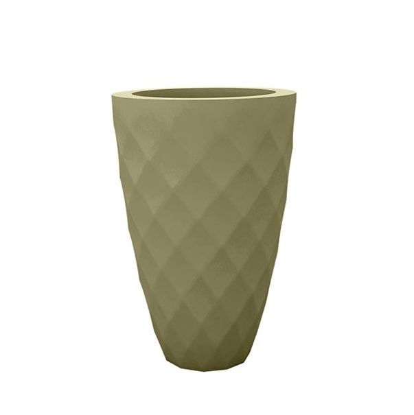 073157 Кашпо Nano матовое хаки 36см Vondom Vases - Вид №2