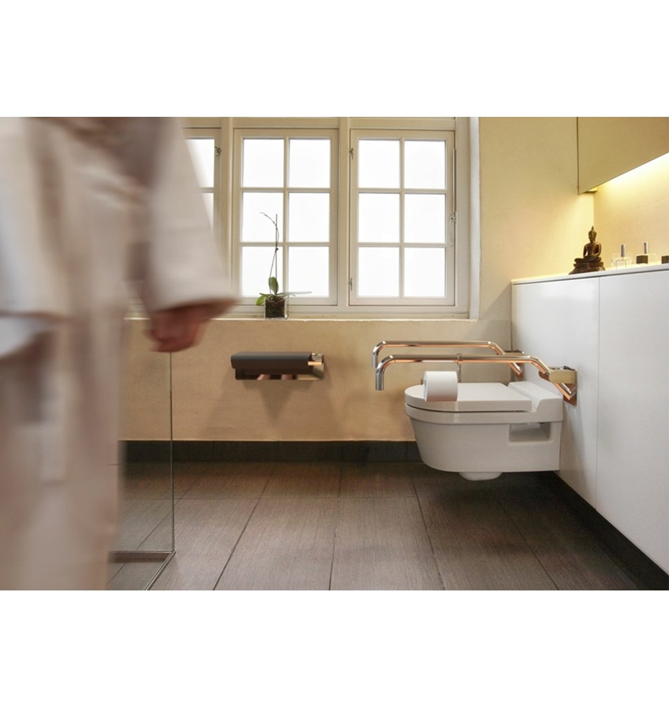 FROST Держатель туалетной бумаги 7 » медь Нержавеющая сталь Медь N1962-C  - Вид №3