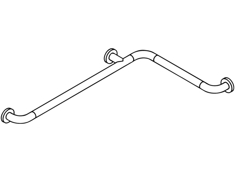 801.35B100 душ, поручни для ванны HEWI Edition matt | Polyamid  - Вид №6