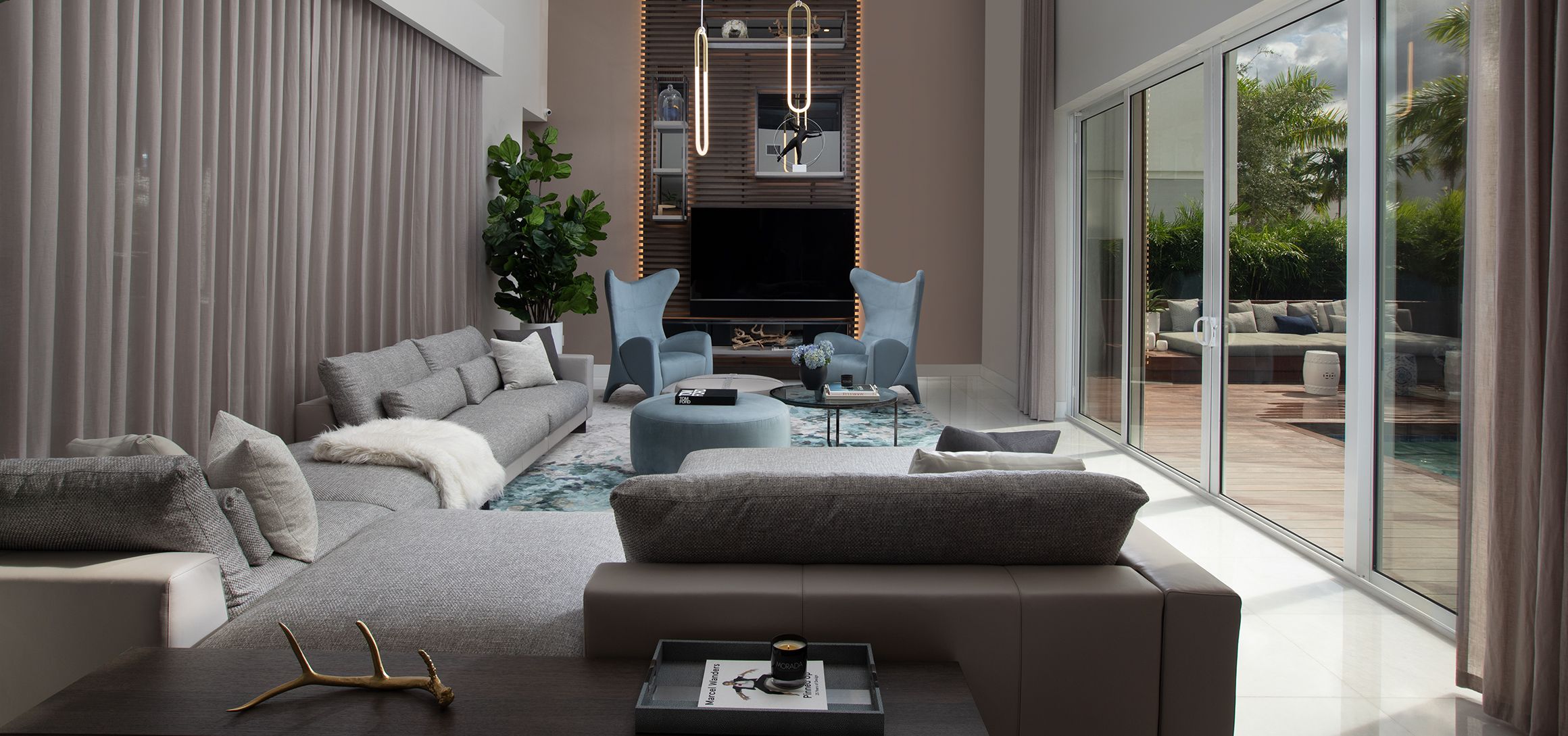 Кожаное кресло bergère с подлокотниками MORADA AVI ARCH-00034138 - Вид №5