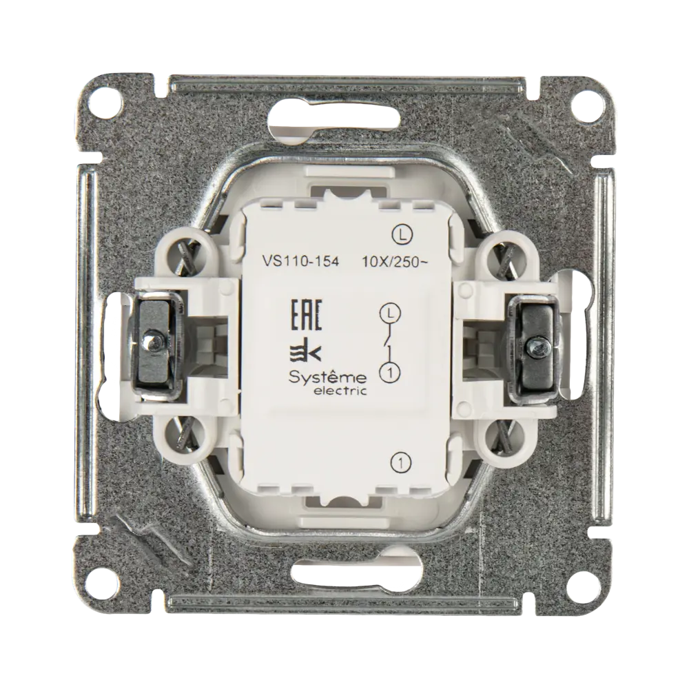 Systeme Electric W59 — одноклавишный выключатель для скрытого монтажа 18798997 STLM-0012729 - Вид №3