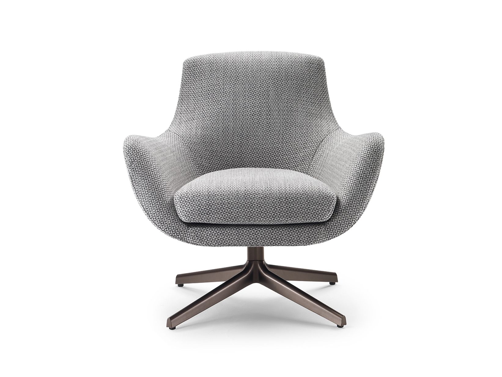 Спицевое вращающееся кресло с подлокотниками Marelli BRERA ARCH-00121414