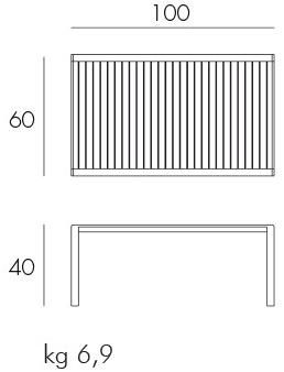 Nardi Пластиковый садовый стол Aria sun-id-1463937 - Вид №13