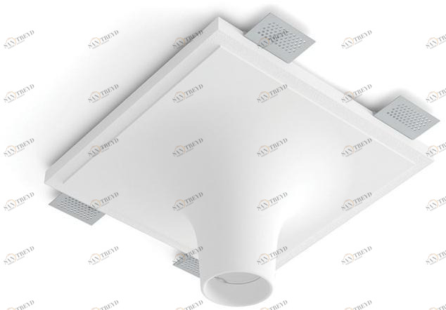 9010 novantadieci Полувстраиваемый потолочный светильник led из cristaly®  8935g 