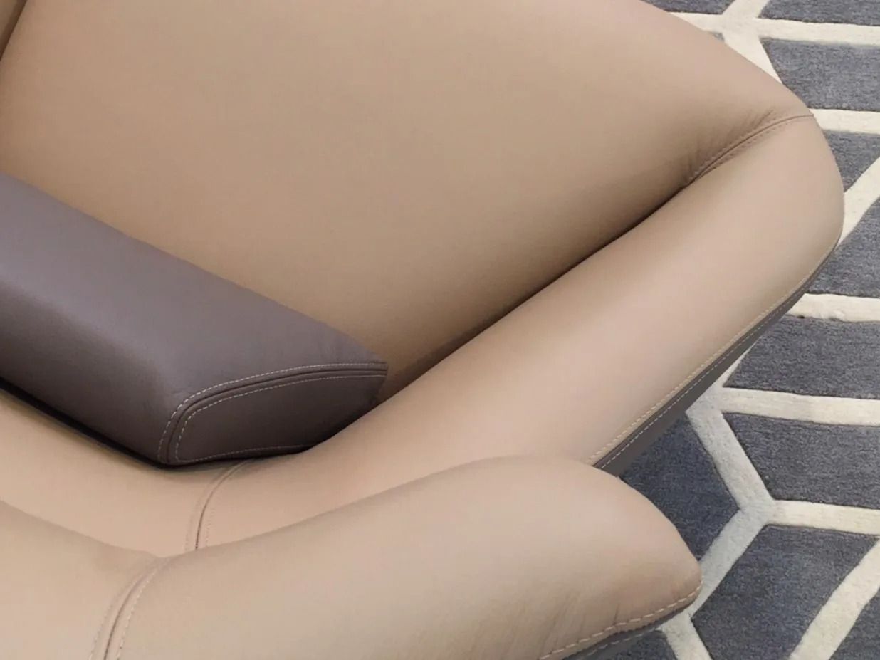 Кожаное кресло с подголовником ABLE Spencer ARCH-00089282 - Вид №4