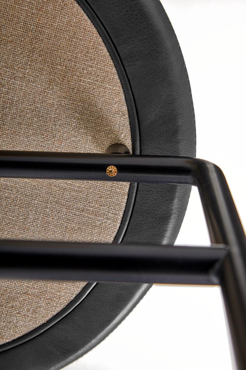 BassamFellows Низкий стальной табурет Circular Cb-260 - Вид №3