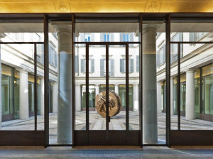 Металлическая тепловая резка распашная дверь-окно