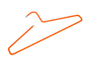 Стальная вешалка