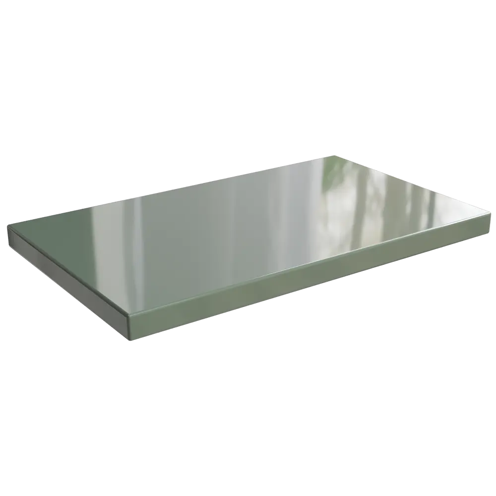 89348968 Столешница в ванную Scandi SC80O 80x47 см литьевой мрамор цвет оливковый STLM-0980835 Santreyd - Вид №1