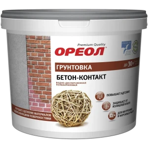 Грунтовка Ореол Бетон-контакт 6 кг