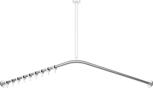 900.34.10S40 Карниз для штор, специальные длины HEWI System 900