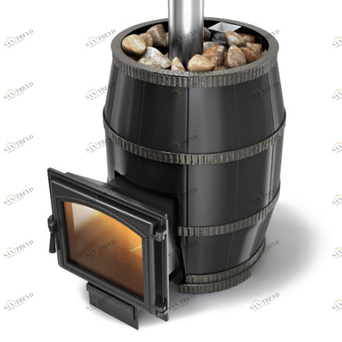 Печь для бани Везувий Легенда Русский пар 18 (240) с закрытой каменкой 5337